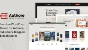 Authore - WordPress Theme for Authors and Publishers