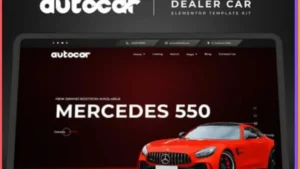 Autocar - Car Dealer Elementor Pro Template Kit