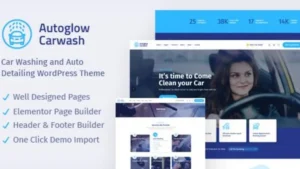 Autoglow - Car Wash WordPress Theme