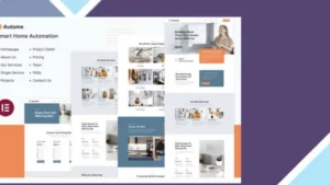 Autome - Smart Home Automation Elementor Template Kit