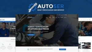 Autoser - Car Repair and Auto Service WordPress Theme
