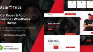 AutoTrics - Car Repair and Auto Service WP Theme