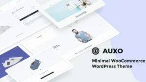 Auxo - Minimal WooCommerce WordPress Theme