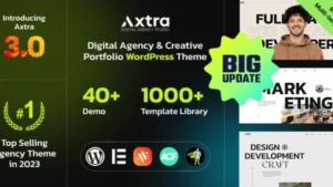 Axtra - Digital Agency Creative Portfolio Theme