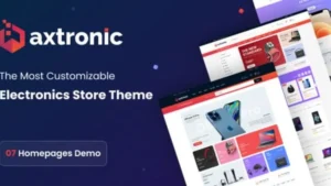 Axtronic - Electronics WooCommerce WordPress Theme