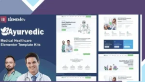 Ayurvedic - Medical Healthcare Elementor Template Kits