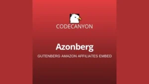 Azonberg Gutenberg Amazon Affiliates Embed