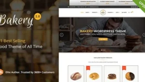 Bakery - WordPress Cake and Food Theme