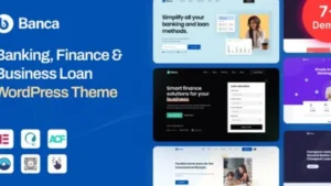 Banca - Banking, Finance and Business Loan WordPress Theme