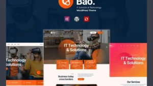 Bao - IT Solutions and Services WordPress Theme