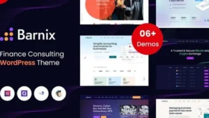 Barnix - Finance Consulting WordPress Theme