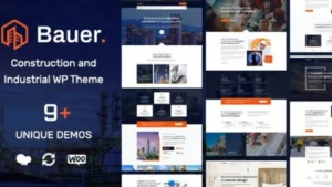 Bauer - Construction and Industrial WordPress Theme