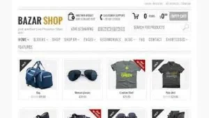 Bazar Shop E-Commerce Theme