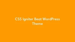 Beat CSS Igniter
