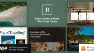 Belicia - Luxury Resort and Hotel WordPress Theme