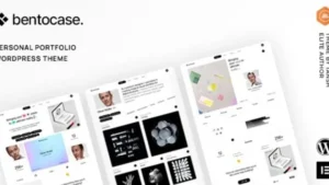 Bentocase - Personal Portfolio WordPress Theme