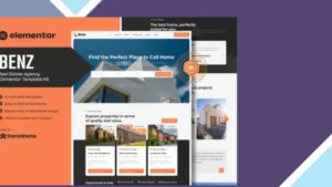 Benz - Real Estate Elementor Template Kit
