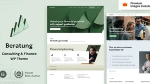 Beratung - Consulting and Finance WordPress