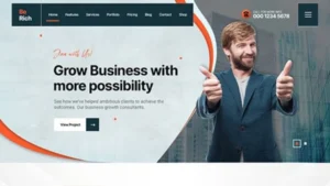 Berich - Consulting Corporate WordPress Theme