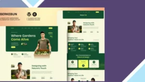 Berkebun - Landscape and Gardening Elementor Template Kit