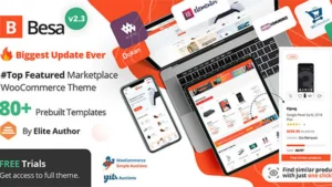Besa - Elementor Marketplace WooCommerce Theme