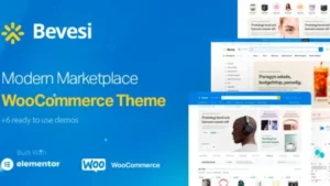 Bevesi - Multi-Vendor and Marketplace WooCommerce Theme
