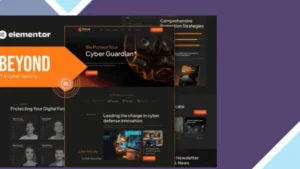 Beyond - IT and Cyber Security Elementor Template Kit