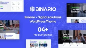 Binario - Digital Solutions WordPress Theme