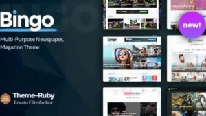 Bingo - Multi-Purpose Newspaper and Magazine Theme