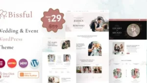 Bissful - Wedding and Event WordPress Theme