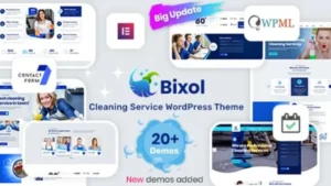Bixol - Cleaning Services WordPress