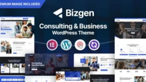 Bizgen - Business Consulting WordPress Theme + RTL