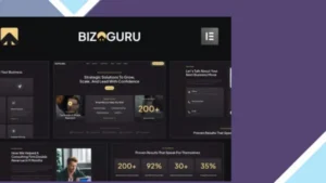 BizGuru - Business Consulting Elementor Template Kit
