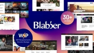 Blabber Elementor Blog And Magazine Theme