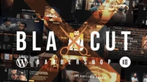 Blaxcut - Barbershop and Hair Salon WordPress Theme