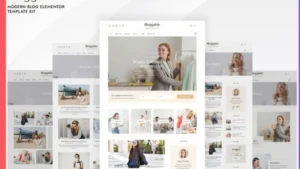 Bloggable - Modern Blog Elementor Template Kit