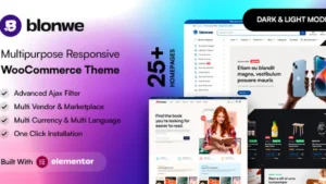 Blonwe - Multipurpose WooCommerce Theme