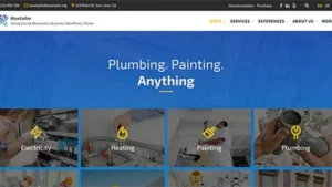 BlueCollar - Handyman and Renovation Business WordPress Theme