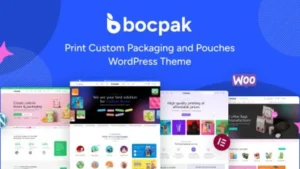 Bocpak - Print Custom Packaging and Pouches WordPress Theme