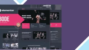 Bode - Gym and Sports Elementor Template Kit