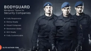 Bodyguard - Security and CCTV WP Theme