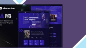 Bonfest - Event and Conference Elementor Template Kit