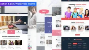 Bookflare - A Modern Education & LMS WordPress
