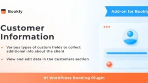 Bookly Customer Information Add-on