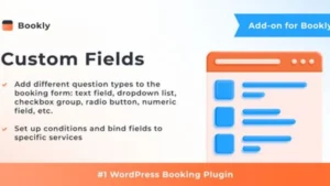 Bookly Pro Custom Fields Add-on