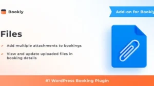 Bookly Pro Files Add-on