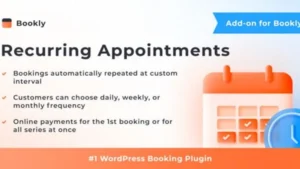 Bookly Recurring Appointments Add-on