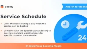 Bookly Service Schedule Add-on