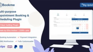 Bookme - WordPress Appointment Booking Scheduling Plugin