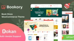 Bookory - Book Store WooCommerce Theme